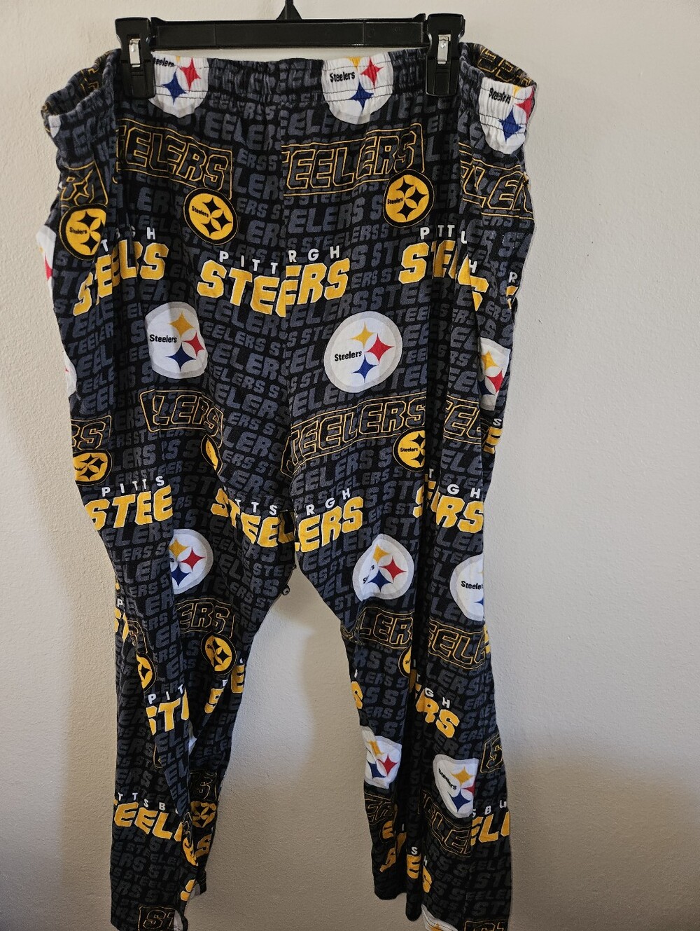 Nfl Apparel Mens Pittsburgh Steelers Pajama Pants Size 4xl - Picture 10 of 13
